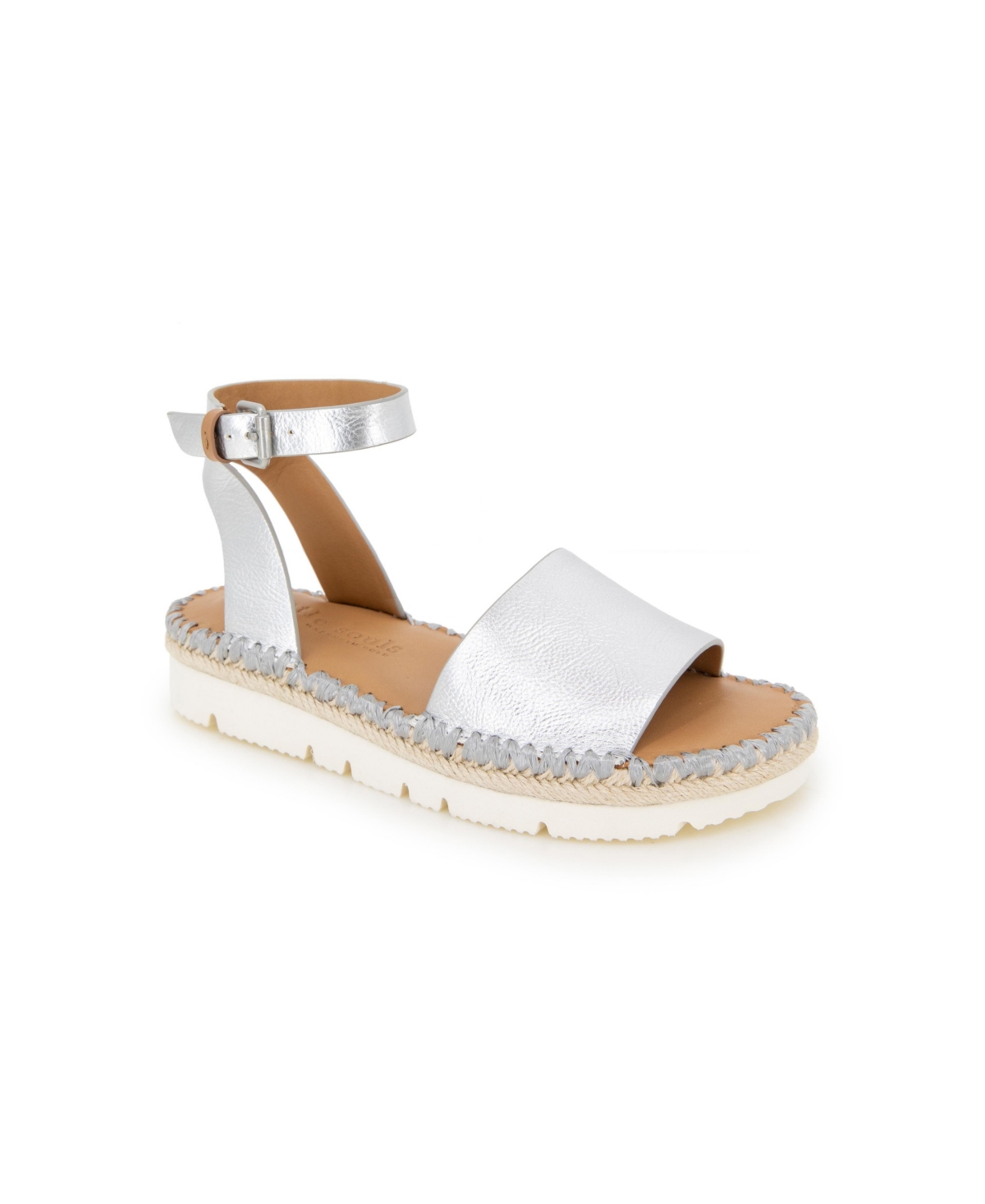 Women's Lucille Buckle Sandal - Luggage Leather