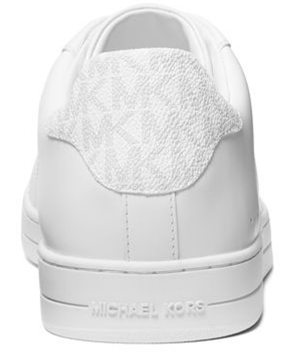 Shop Michael Kors Men's Keating Slip-on Leather Sneaker In White