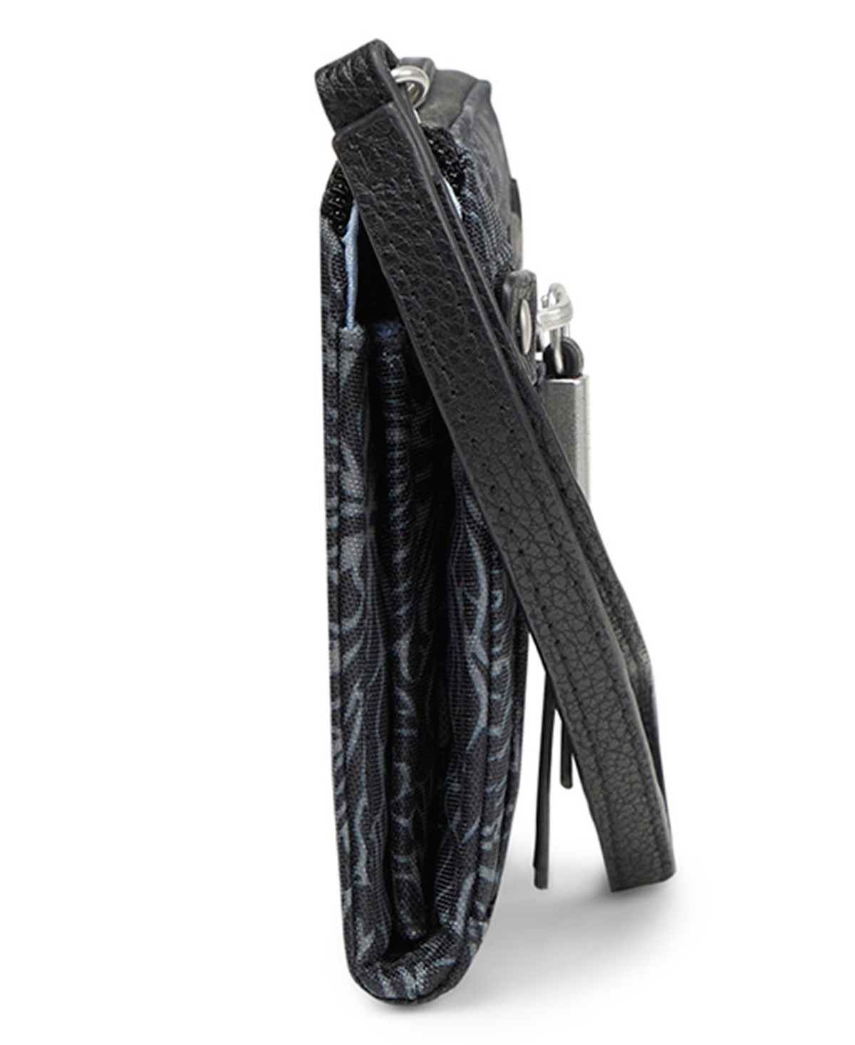 Baggallini Zip Around Rfid Wallet Wristlet In French Navy