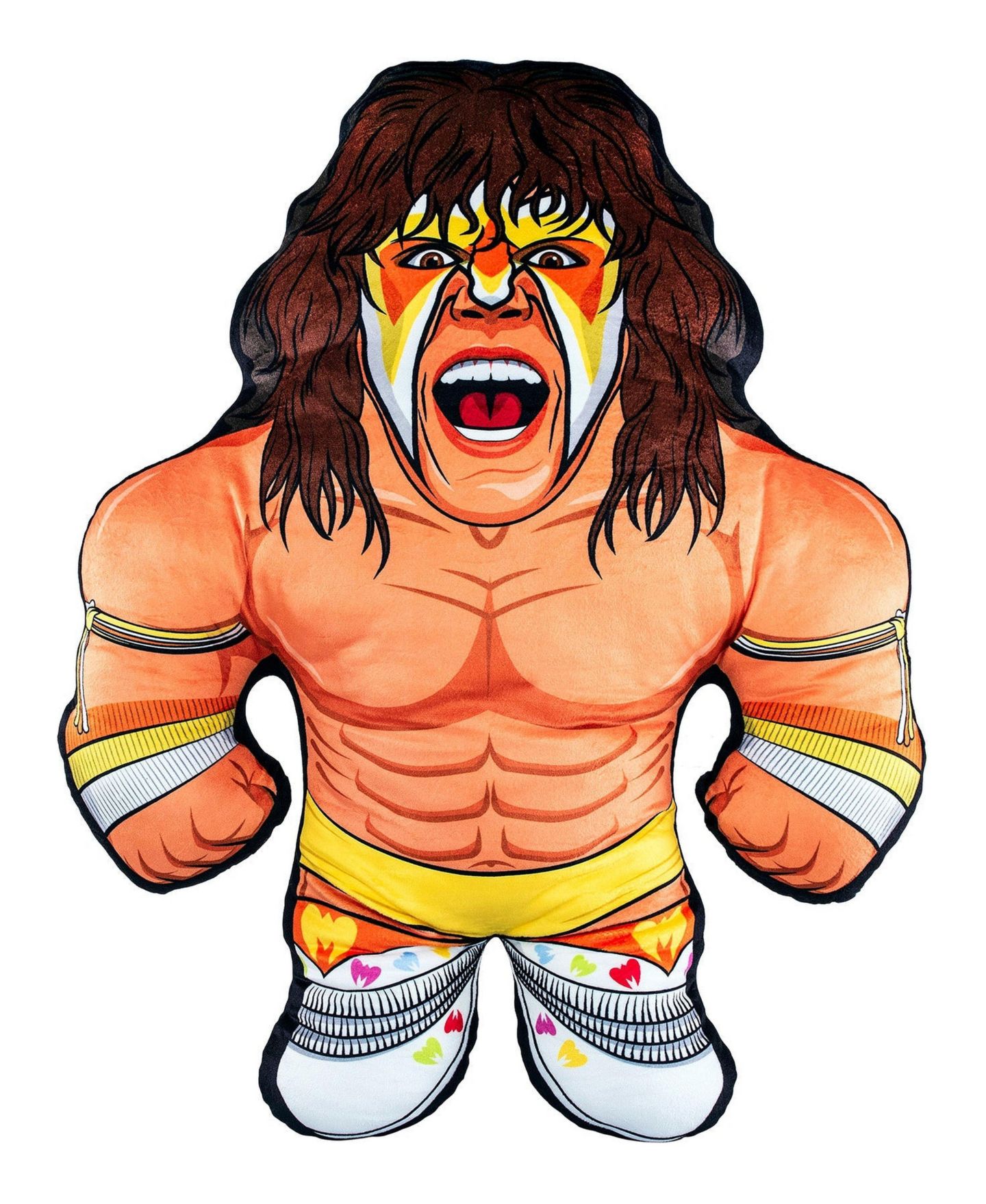 Детская мягкая игрушка Bleacher Creatures Ultimate Warrior Bleacher Buddy 24" — фото 1