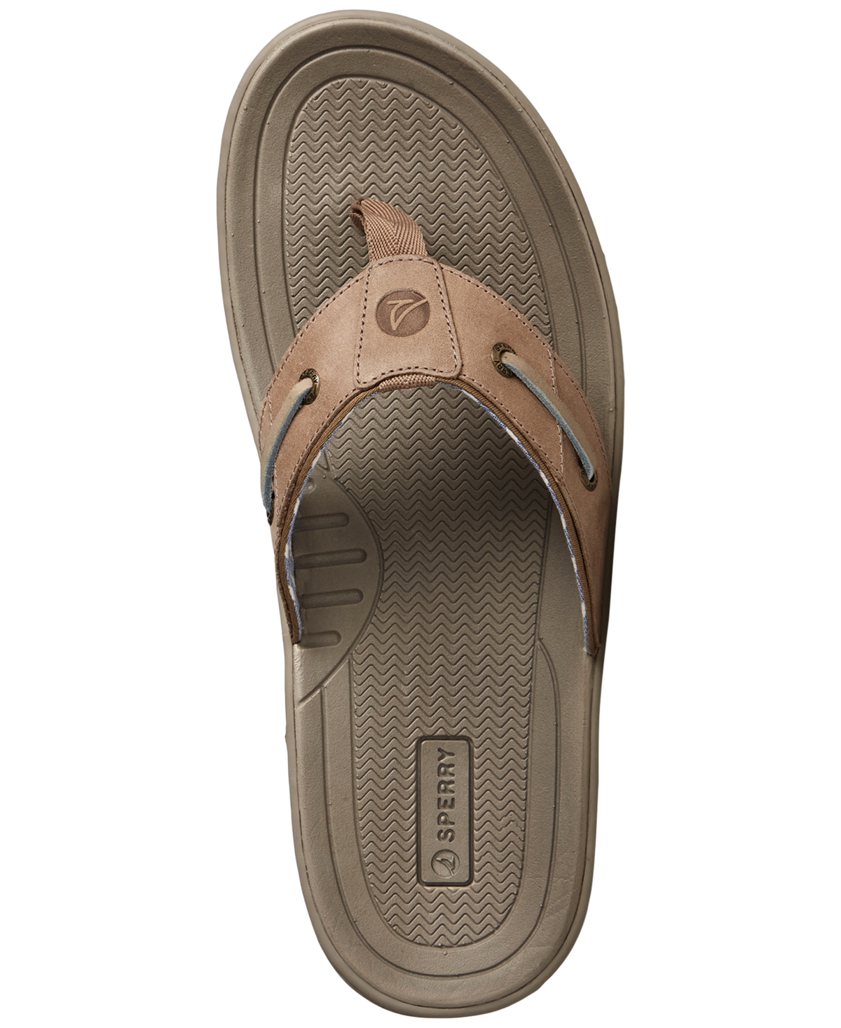 Sperry Men's Baitfish Thong Leather Sandals