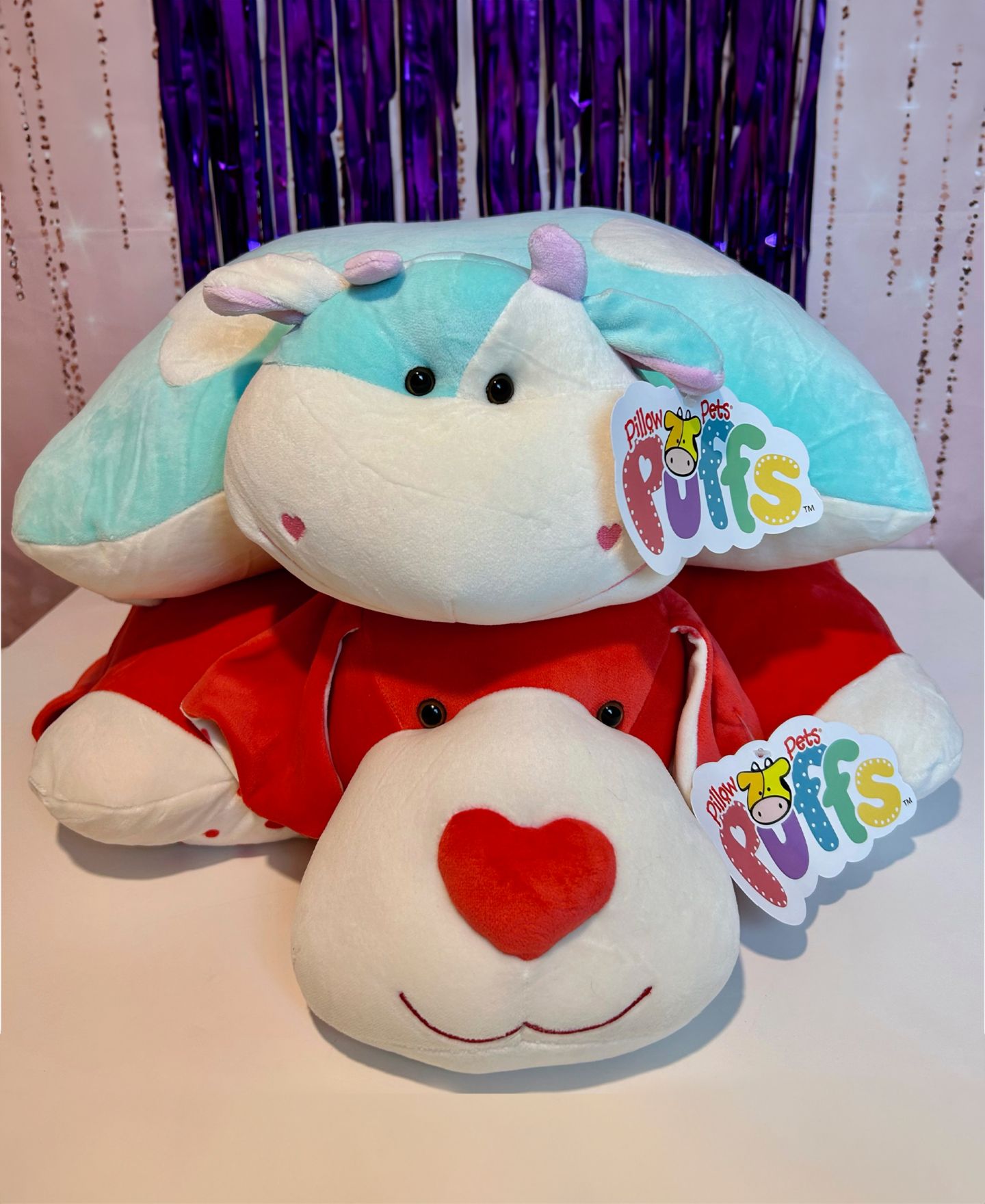 Детские мягкие игрушки Pillow Pets Carly Cow 18" Converts-from-Plush-to-Pillow Pillow Pet — фото 3