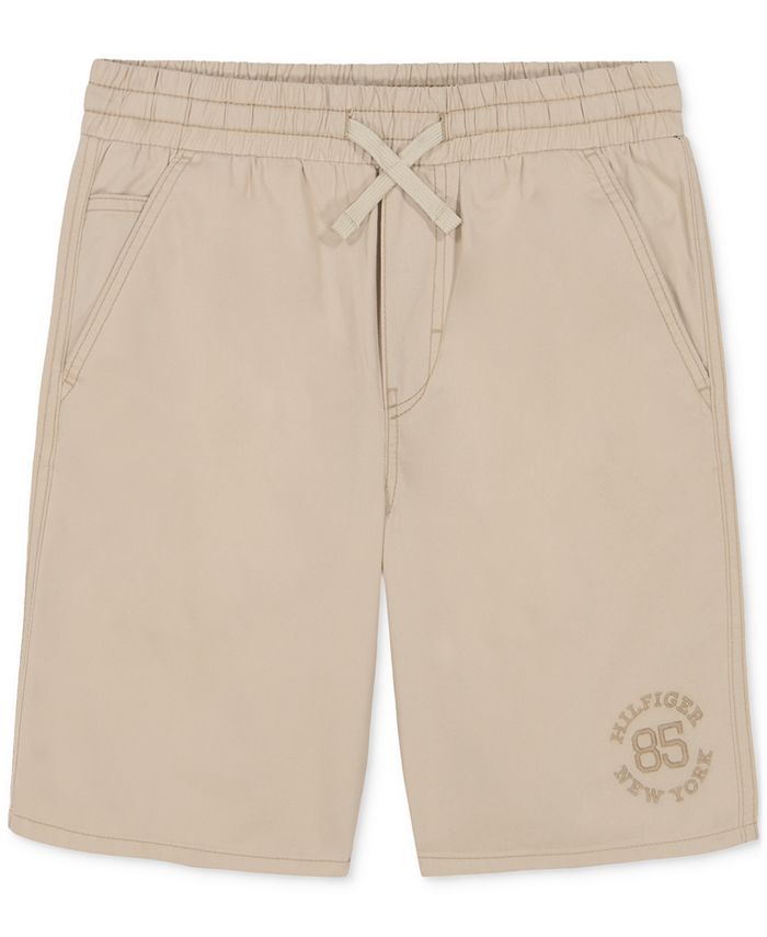 Tommy Hilfiger Big Boys Tommy Embroidered Pull-On Shorts - Macy's