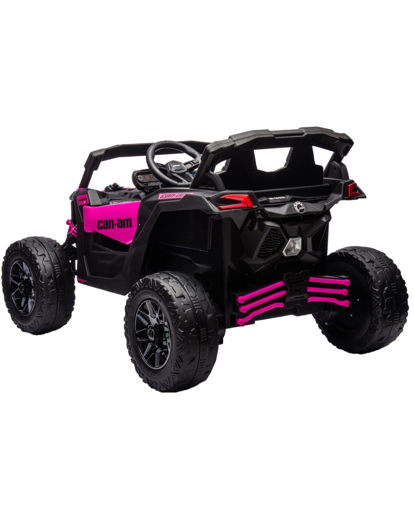 Детская игрушка Freddo Can Am Maverick 24V UTV Ride-On, цвет: Розовый — фото 5