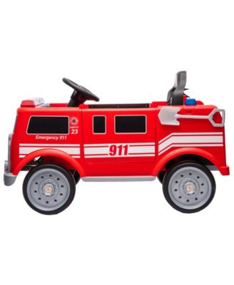 12V Firetruck 1-Seater Ride on