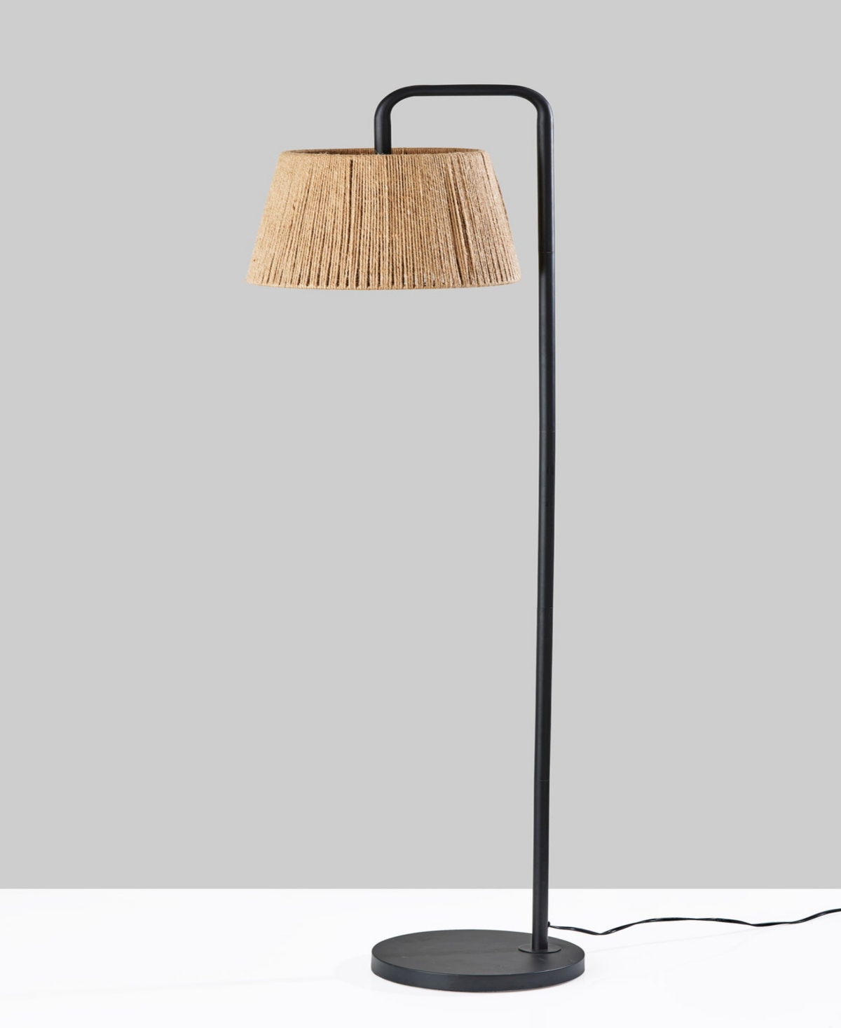 Adesso 59" Tahoma Floor Lamp In Black
