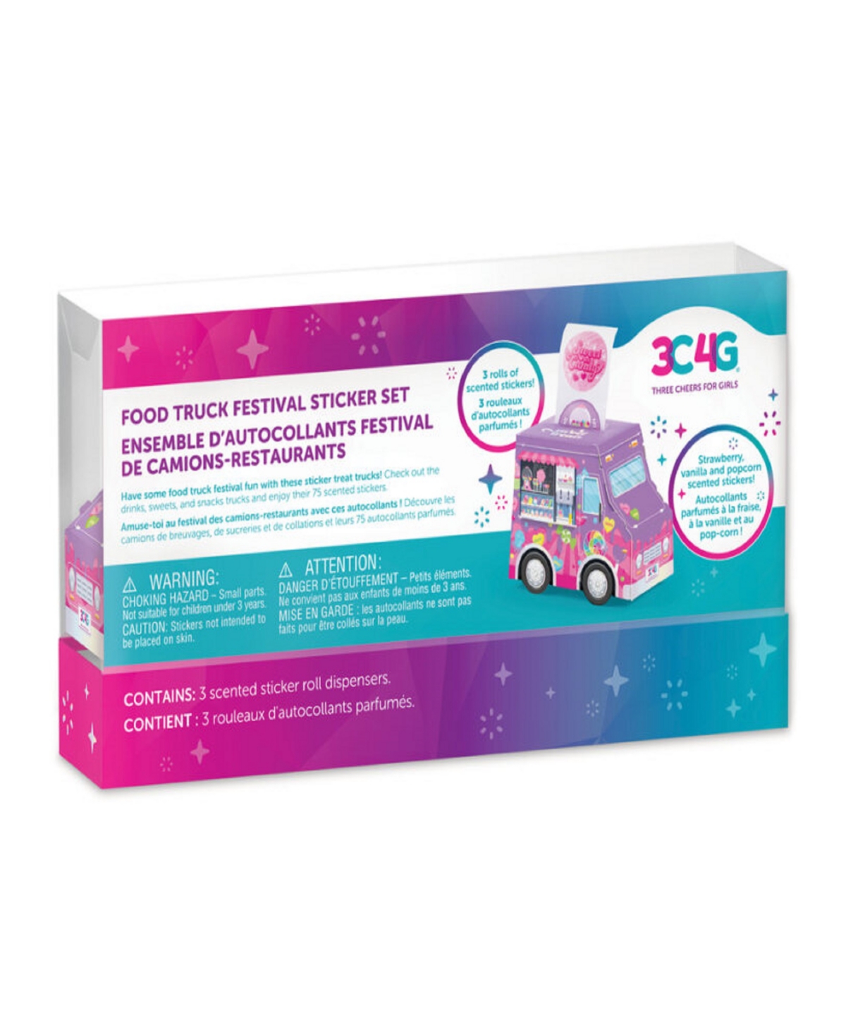 Make It Real Food Truck Festival Sticker Set In No Color