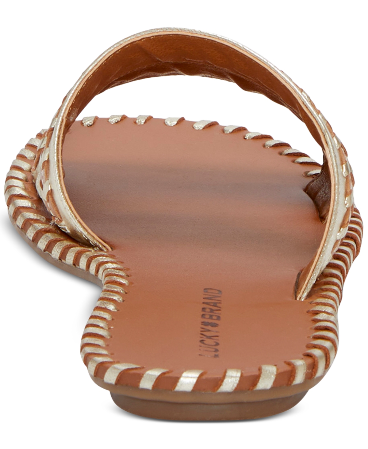 Lucky Brand Women's Zanora Double Band Flat Sandals