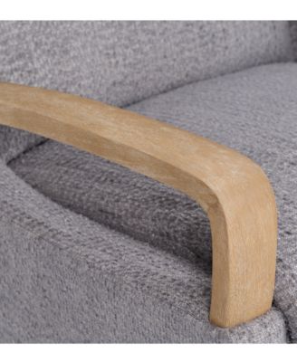 CLOSEOUT! Abelli 37" Fabric Pushback Recliner, Created for Macy's