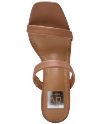 Women's Yorke Two-Band Square-Toe High-Heel Dress Sandals