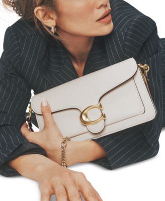 Tabby Medium Polished Pebble Leather Shoulder Bag 26