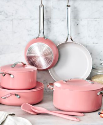 Nova 10-Pc. Ceramic Nonstick Cookware Set