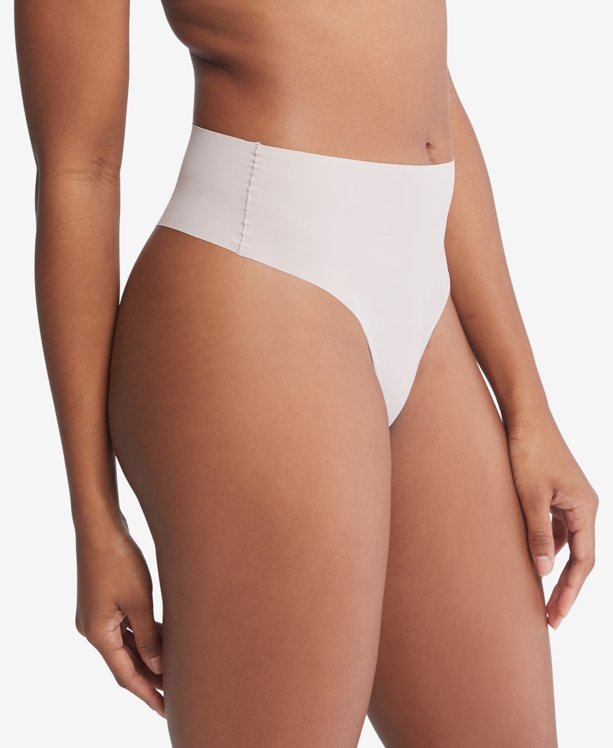 Calvin Klein Women's Invisibles High-Waist Thong Underwear