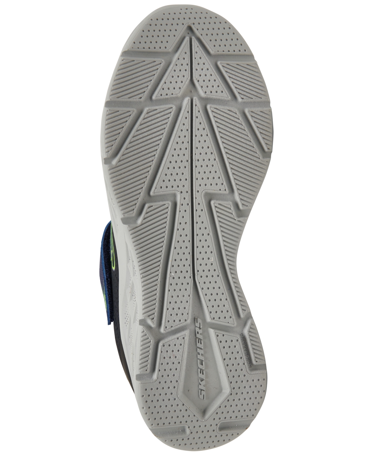 Skechers Little Boys Microspec Ii - Zovrix Fastening Strap Casual Sneakers from Finish Line - Black, Lime