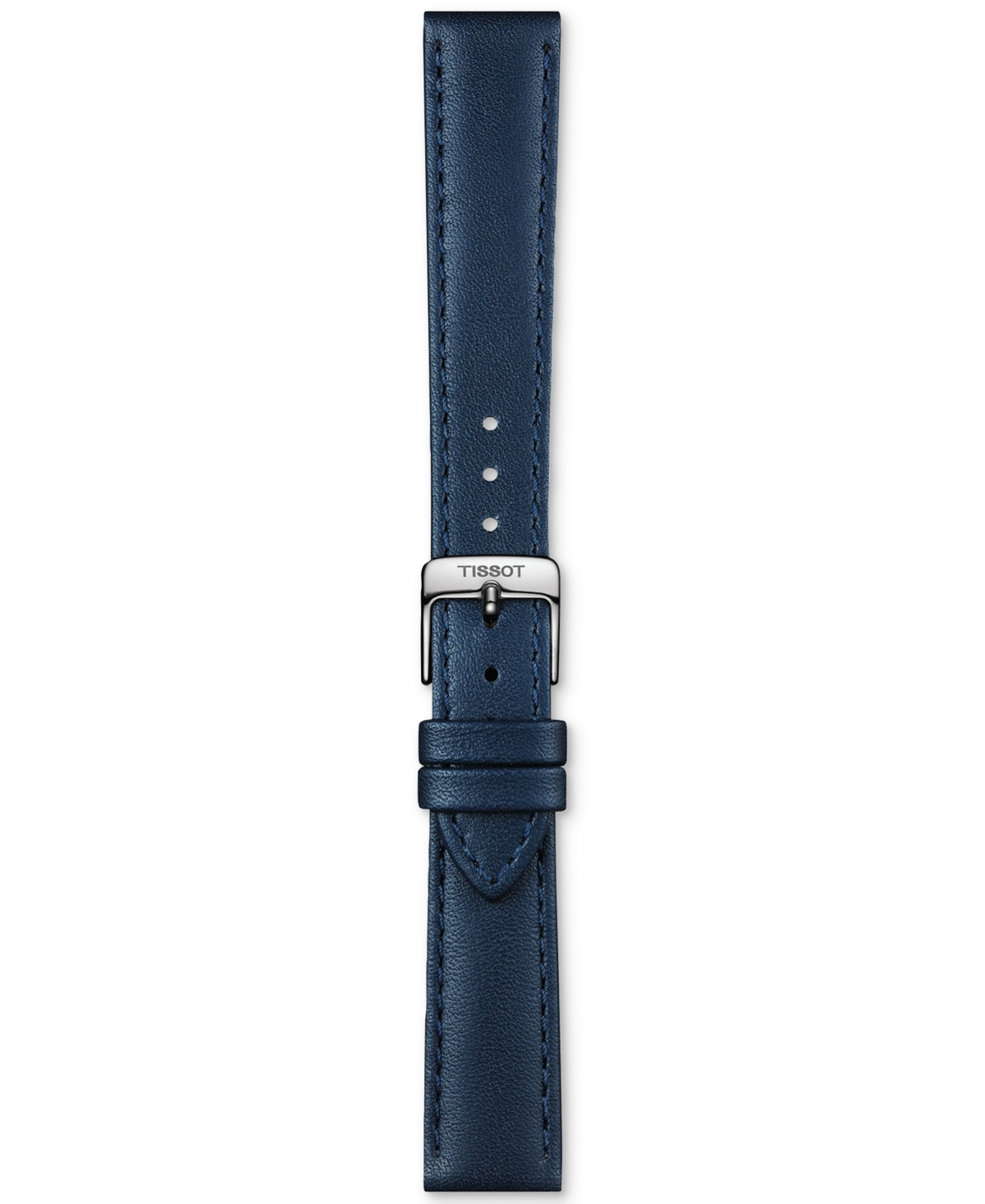 Shop Tissot Women's Swiss Bella Ora Blue Leather Strap Watch 38mm In No Color