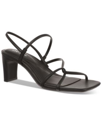 On 34th Women s Cloverr Strappy Block Heel Sandals Created for Macy s Macy s