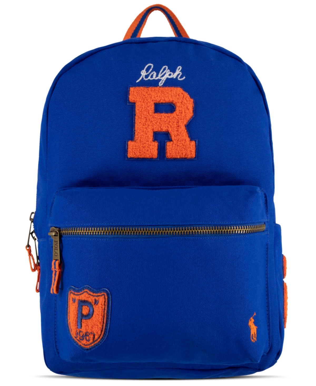 Polo Ralph Lauren Kids' Polo Ralph Boys Lauren Varsity Backpack In New Sapphire