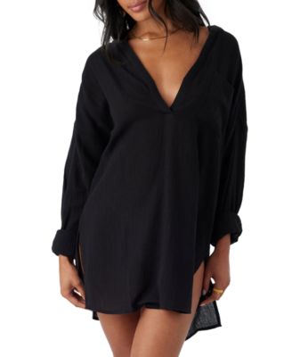 O'Neill - Juniors' Belizin Cotton Cover-Up Dress