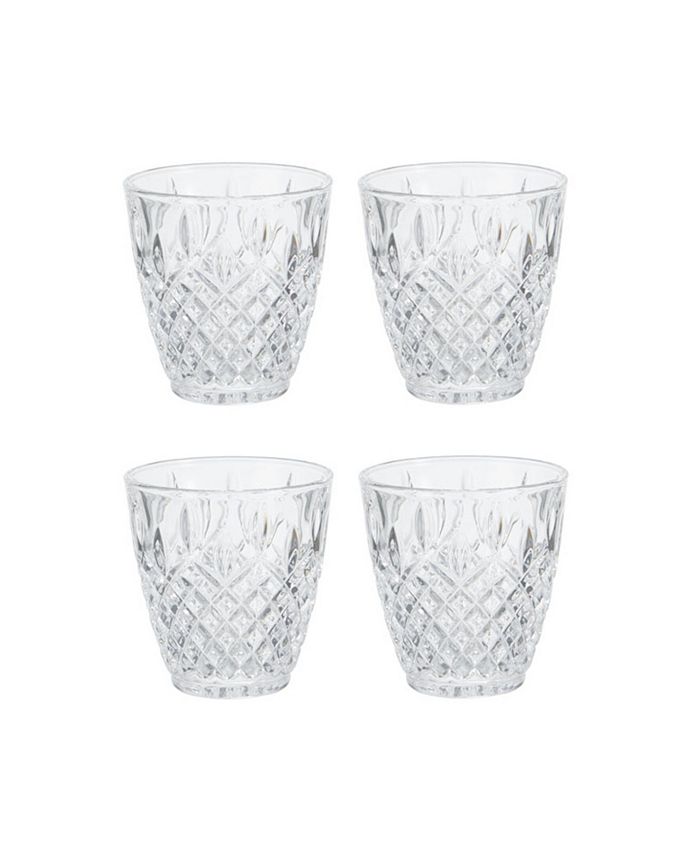 Mikasa Harding Double Old Fashioned Glasses, Set of 4 Macy's