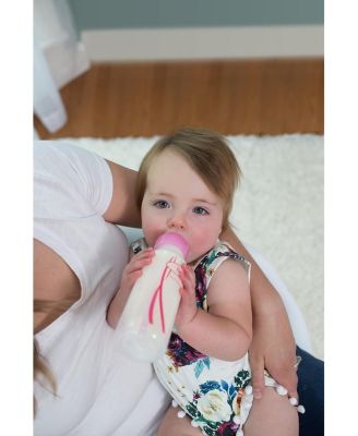 Dr. Brown's 17 Piece Anti-Colic Options+ Baby Bottle Newborn Feeding Set - Pink