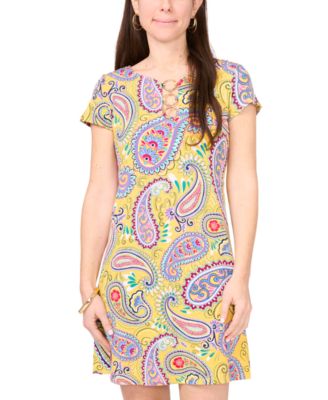 Msk paisley dress best sale