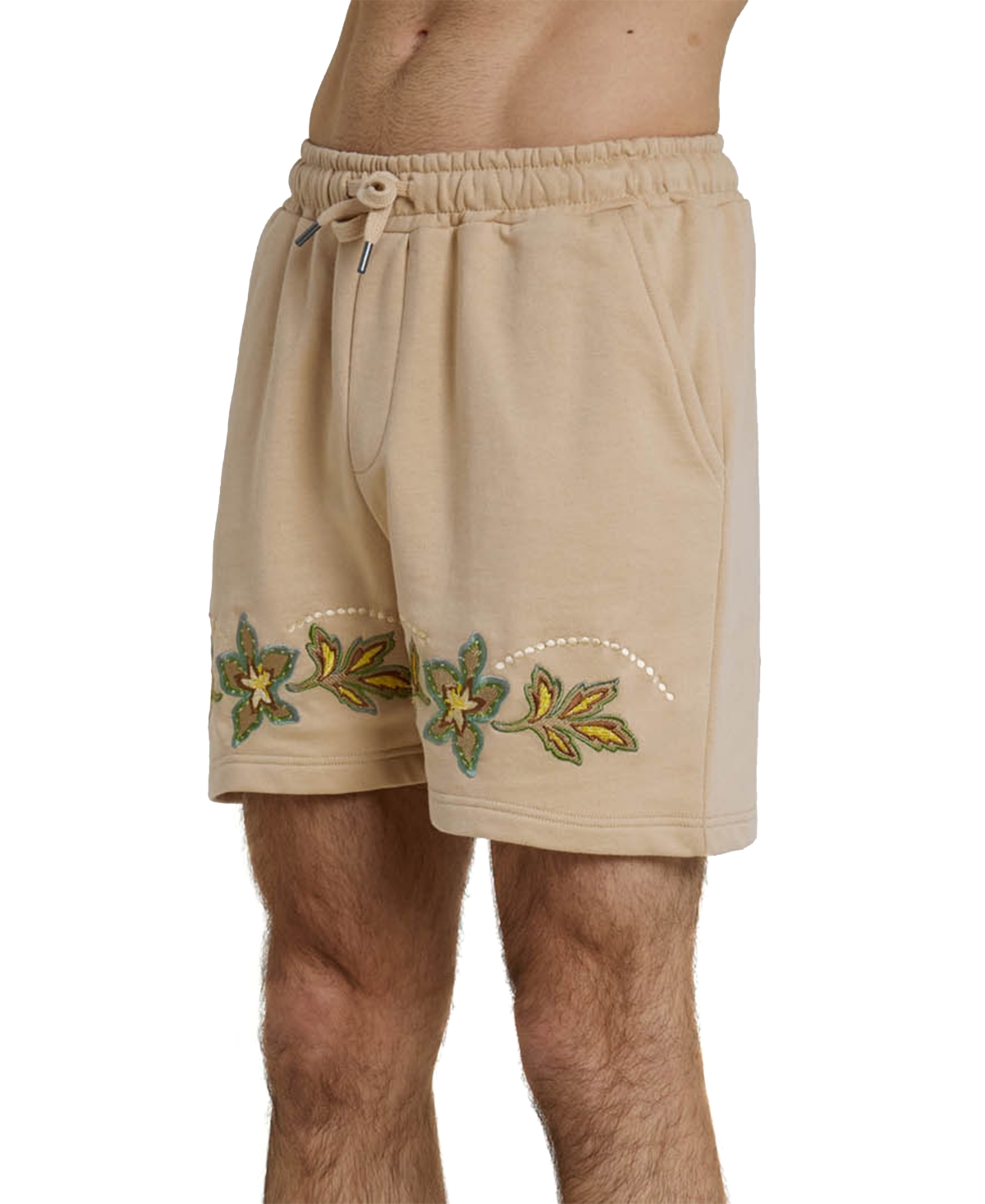 Native Youth Men's Floral Jersey Shorts