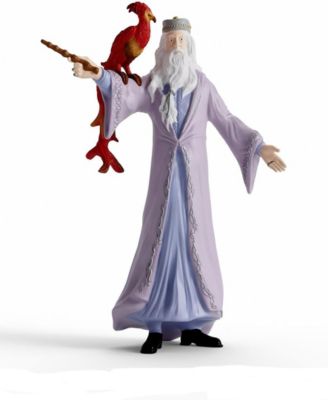 Wizarding World of Harry Potter: Albus Dumbledore Fawkes Figurines