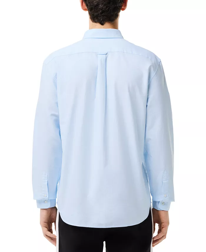 Men's Woven Long Sleeve Button-Down Oxford Shirt - thumbnail 2