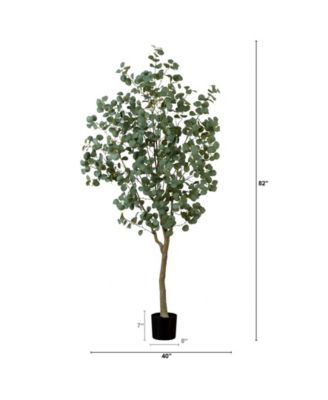7ft. Artificial Greco Eucalyptus Tree