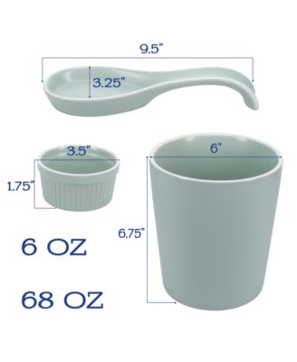 Tempo 6-Piece Countertop Accessory Set