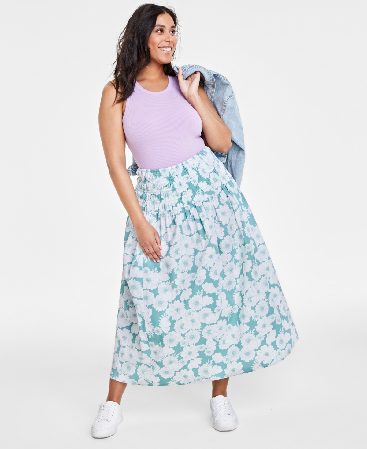 Cotton skirt combo outlet