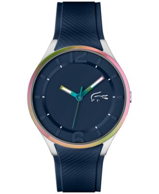 Lacoste - Men's Ollie Blue Silicone Strap Watch 44mm