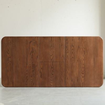 1.6M Solid Oak Telescopic Dining Table