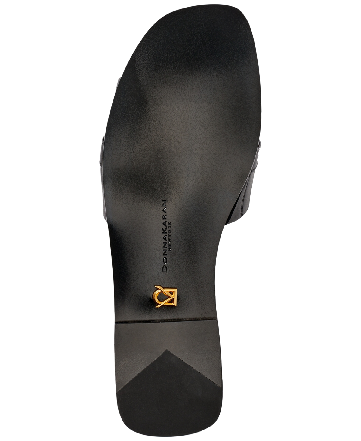 Shop Donna Karan Haylen Hardware Slide Sandals In Heat
