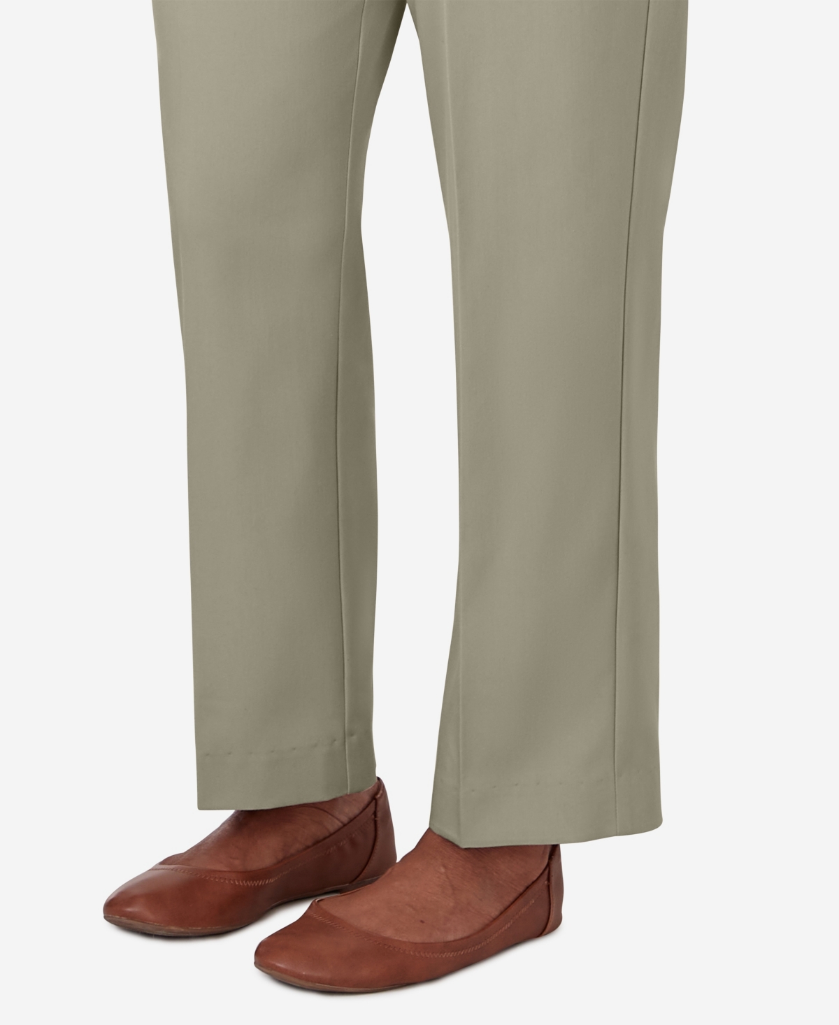 Alfred Dunner Women's Tuscan Sunset Twill Average Length Pants