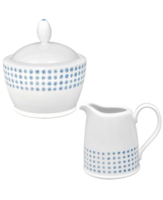 Noritake Hammock Sugar and Creamer, Set of 2 - Macy's