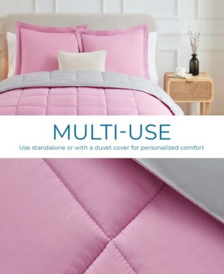 Premium All Season Quilted Down Alternative Comforter, Twin XL
