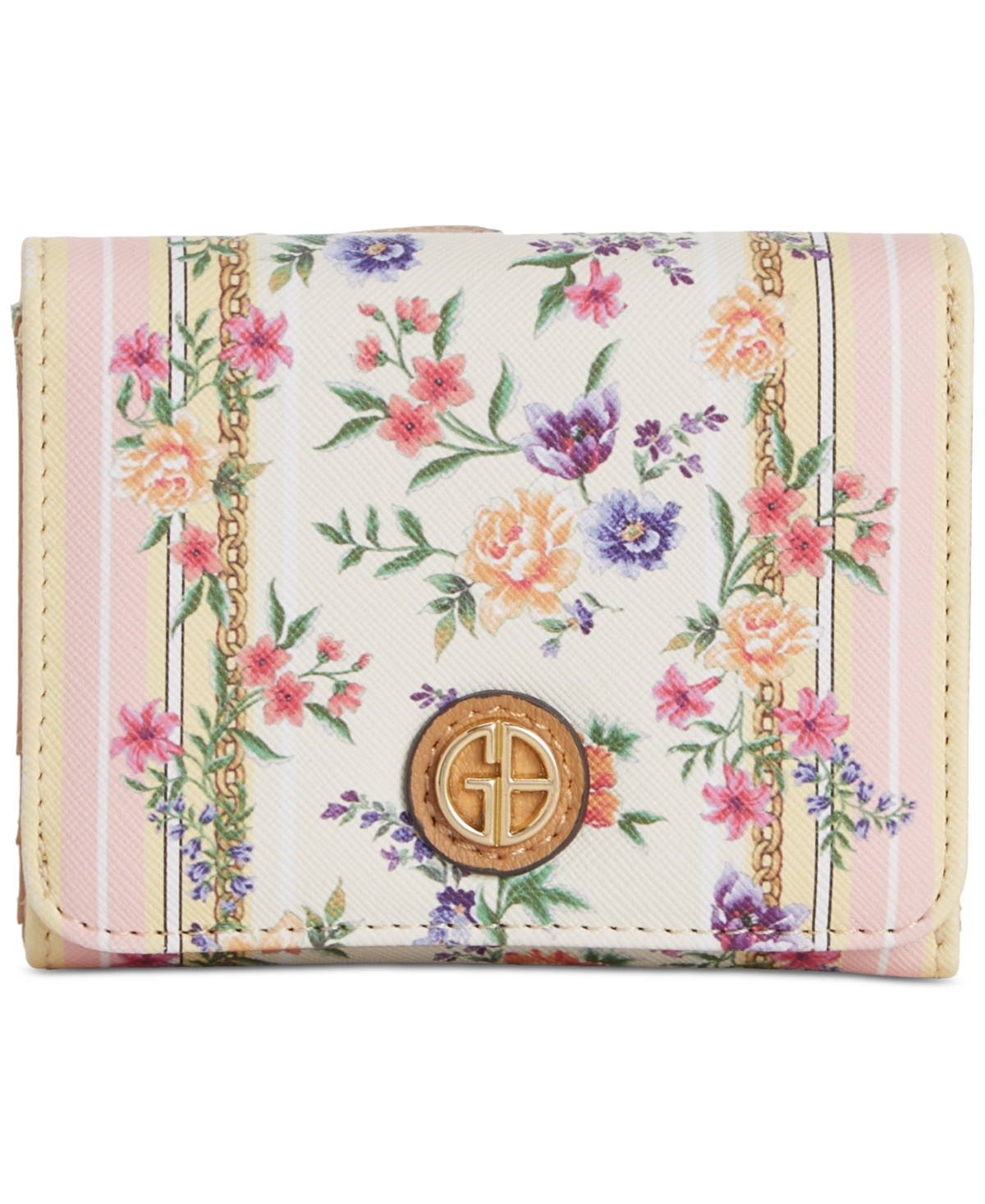 Pastel Floral Mini Trifold Wallet, Created for Macy's - Floral Multi
