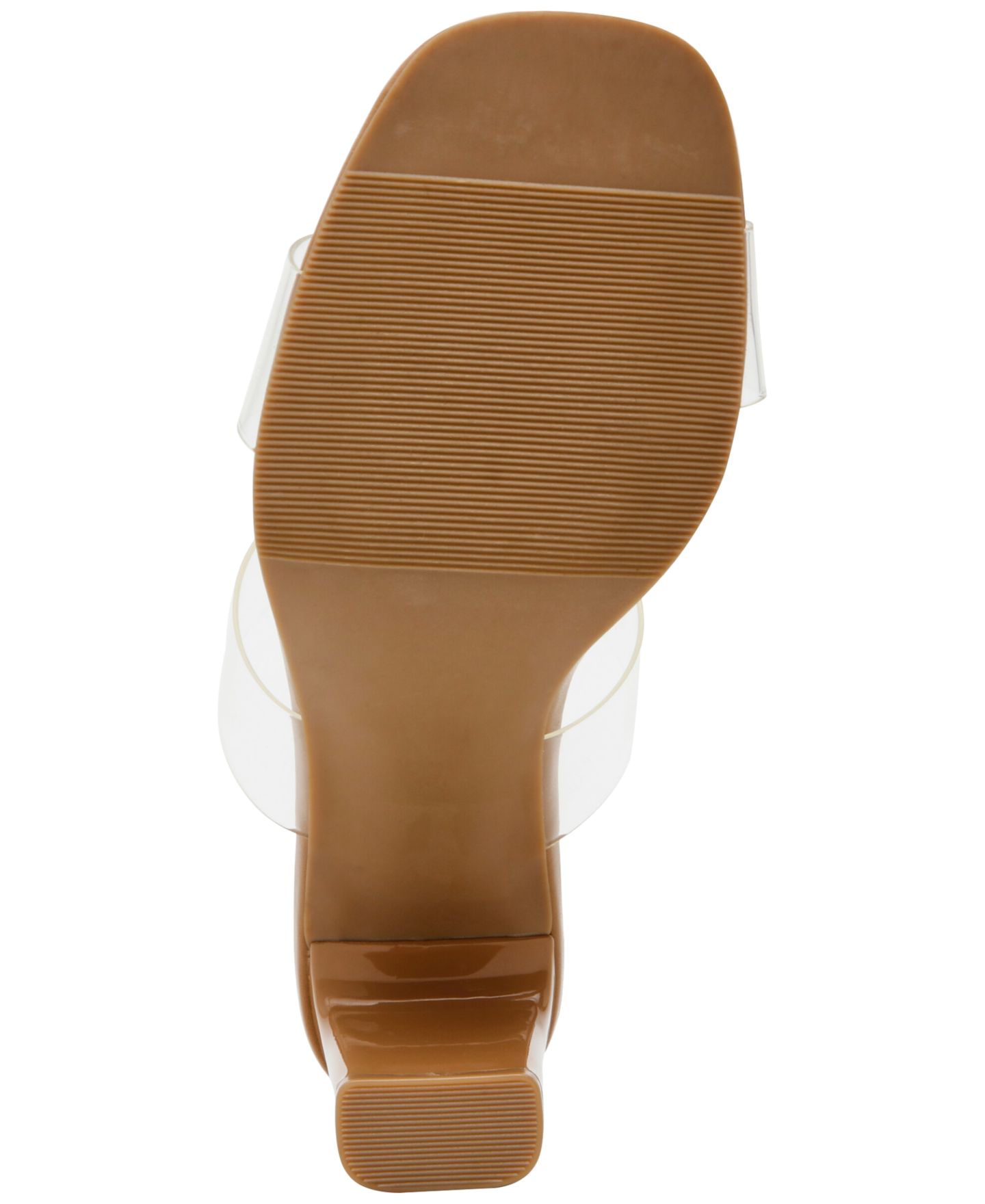 Женские сандалии Wild Pair Zandria Two-Piece Clear Vinyl Dress Sandals — фото 5