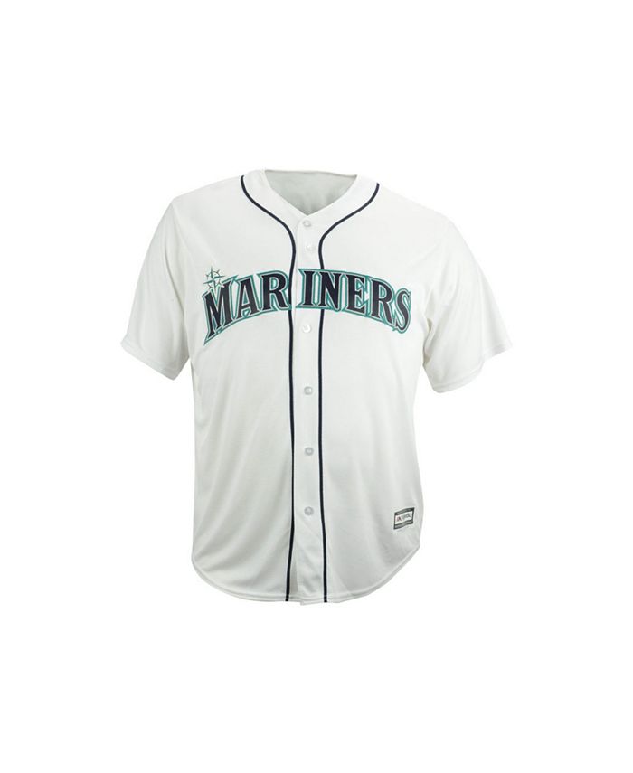 Majestic Men's Seattle Mariners Blank Replica Big & Tall Jersey - Macy's