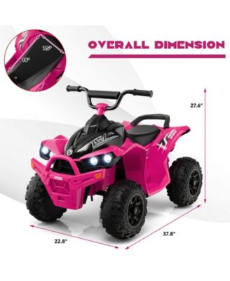 12V Kids Ride On ATV with High/Low Speed and Comfortable Seat