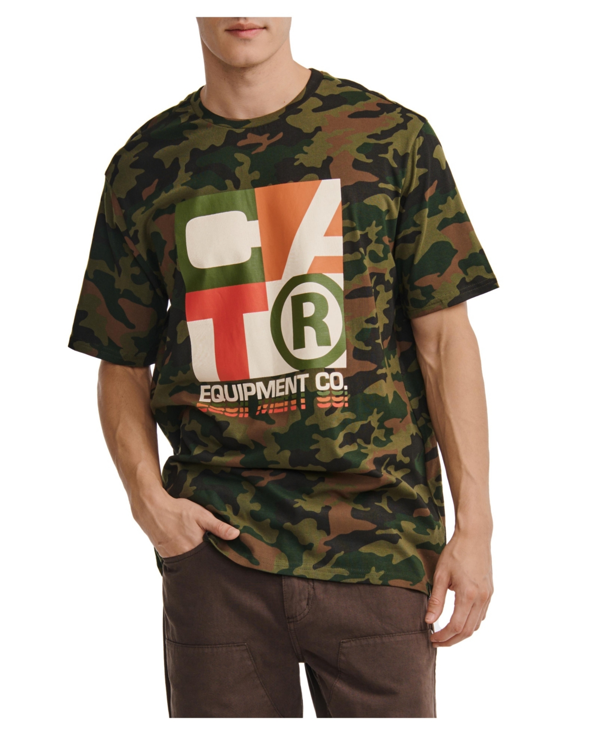 Men's Urban Camo Graphic T-shirt - Dpwd Camo Aop