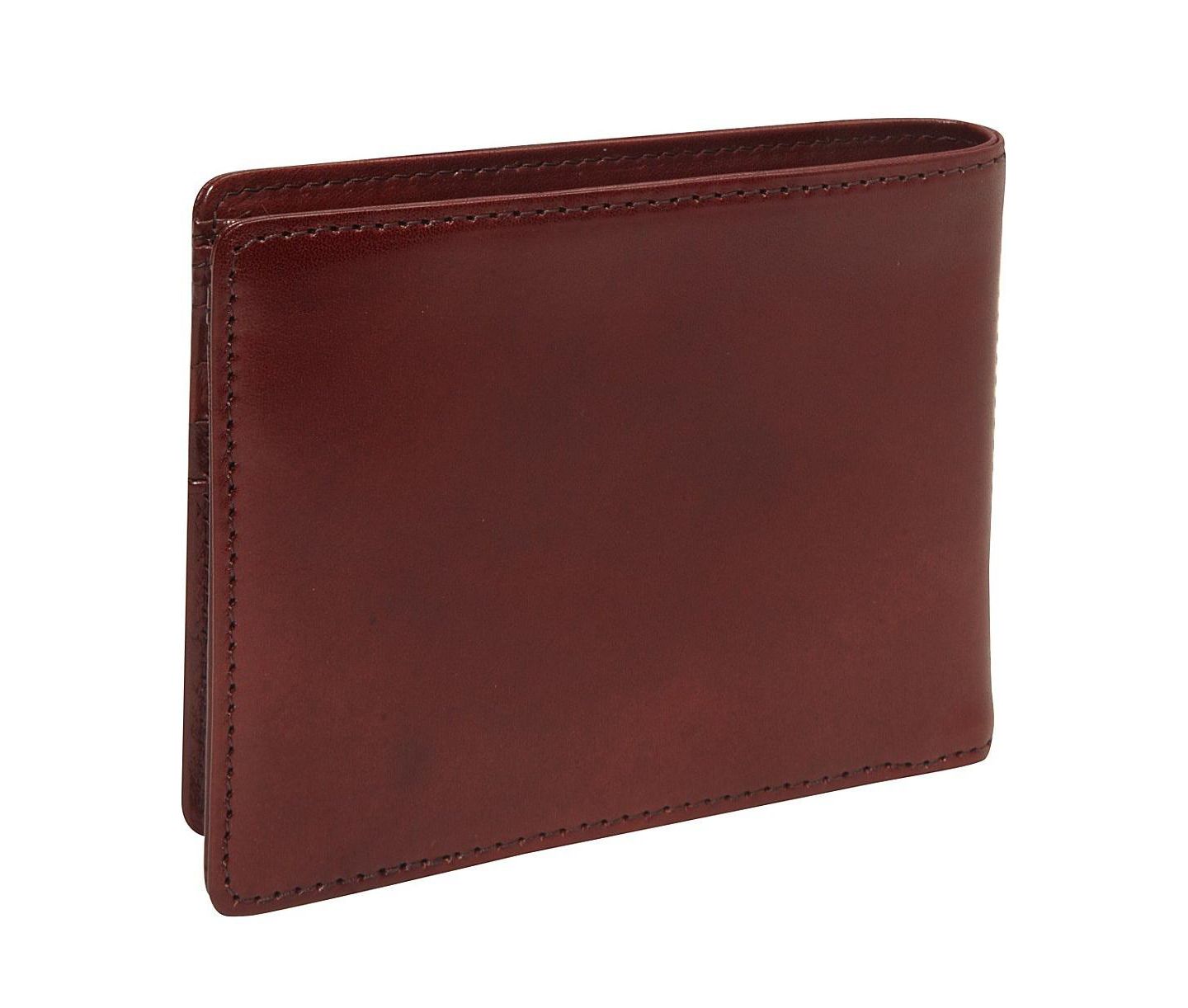 Мужской кошелёк Bosca Old Leather Executive I.D. Wallet, Dark Brown — фото 2