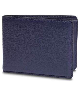 Men's Monfrini Slim 8 Slot Pocket Wallet - RFID, Dark Blue