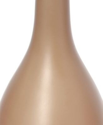 Essentix 18.11" Traditional Standard Ceramic Dewdrop Table Desk Lamp with Matching Fabric Shade 