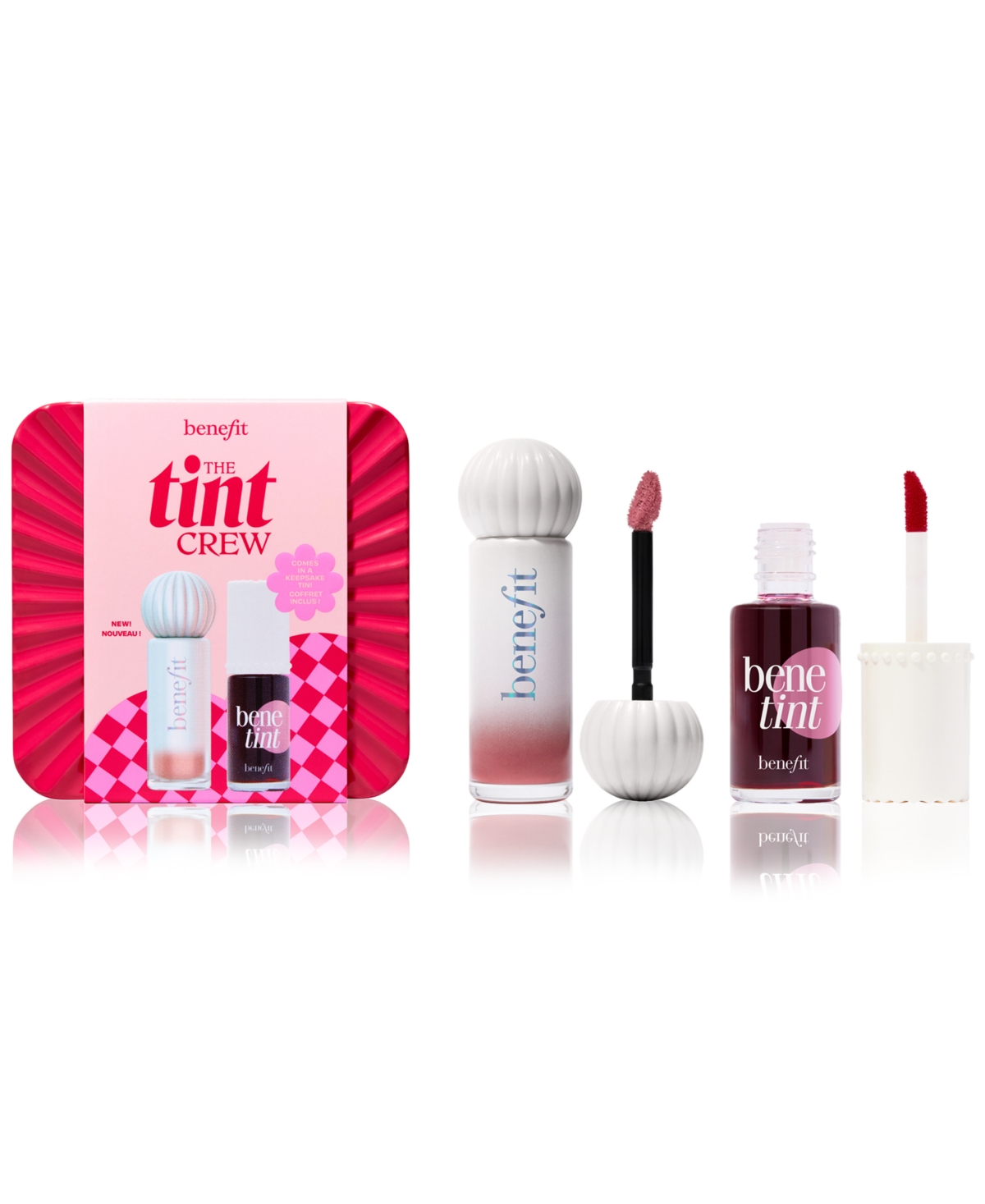 Shop Benefit Cosmetics 2-pc. The Tint Crew Lip Tint Set In No Color