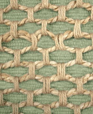 Jada Jute Decorative Pillow, 12" x 20"