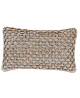 Jada Jute Decorative Pillow, 12" x 20"