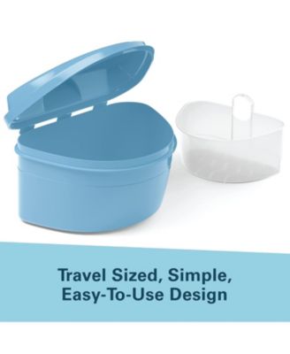 Denture Bath Case | Retainer Case, Denture Case, Denture Cleaner Cup