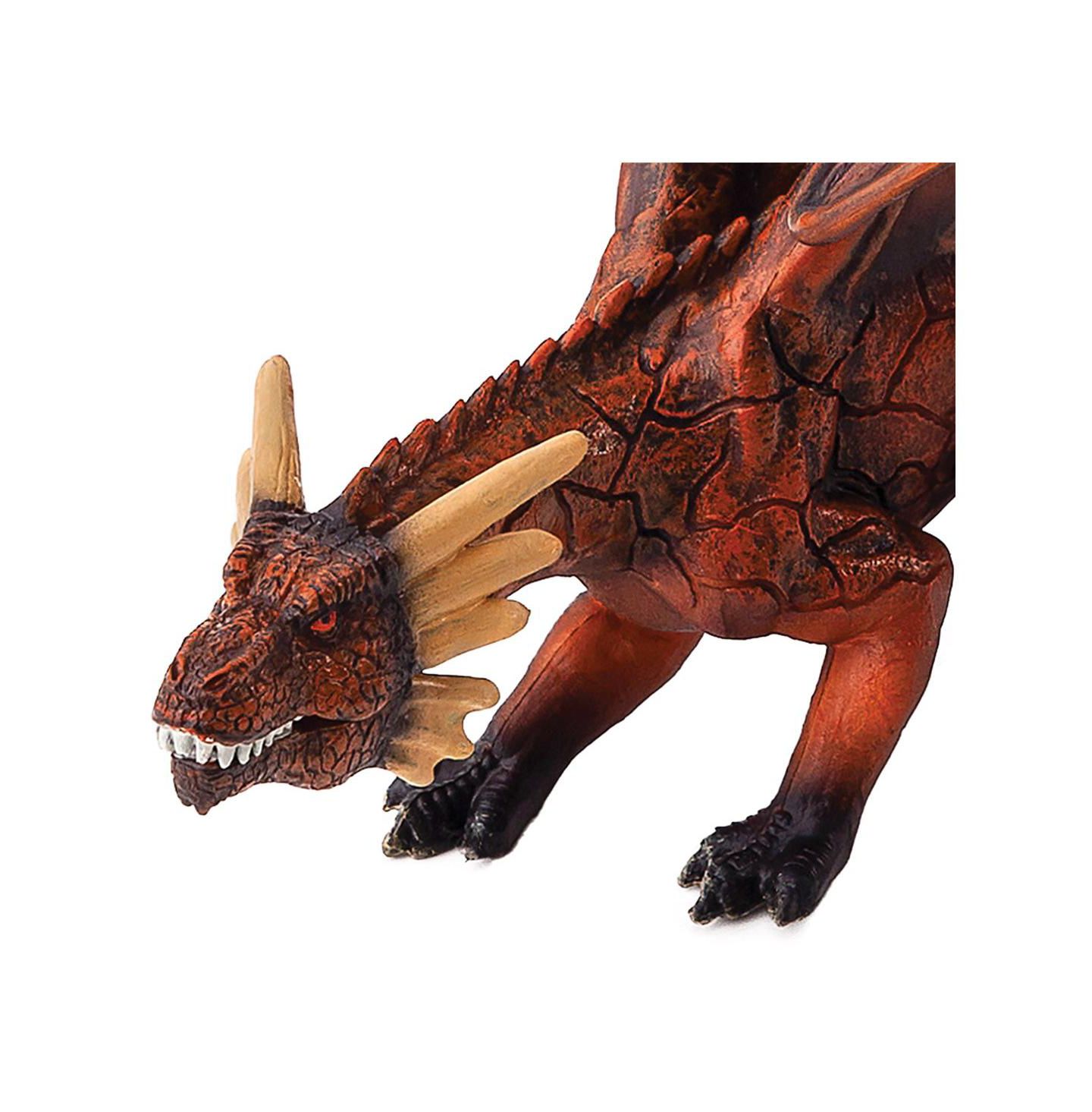 Детская фигурка Mojo Fire Dragon Hand-Painted Moving Jaw Figurine, Ages 3+ — фото 4